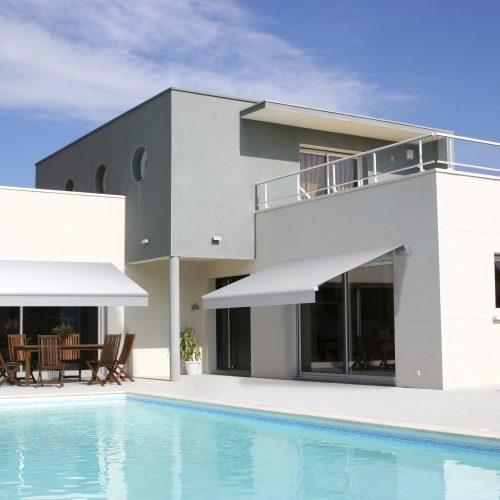Luxurious swimming pool to cool off in, on that perfect summer holiday.